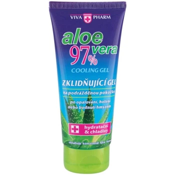 Охлаждающий гель после загара, бритья и укусов насекомых Vivaco Aloe Vera, 100 мл