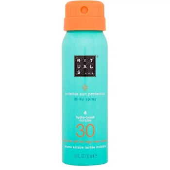 Водостойкое увлажняющее солнцезащитное молочко-спрей Rituals The Ritual Of Karma Invisible Sun Protection Milky Spray SPF30, 50 мл