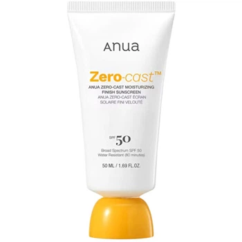 Солнцезащитный крем ANUA Zero-Cast Moisturizing Finish SPF 50, 50 мл