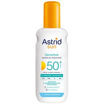 Сонцезахисний спрей Astrid Sensitiv Sun Spray SPF 50, 150 мл