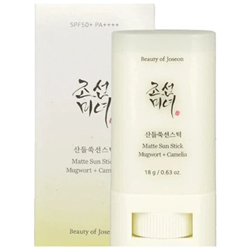 Матирующий солнцезащитный стик Beauty of Joseon Mugwort + Camilia SPF 50, 18 г
