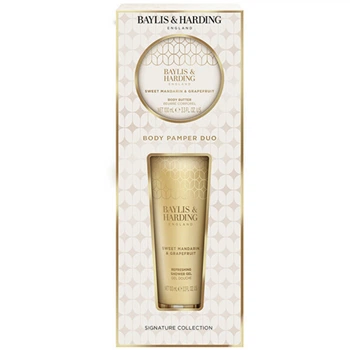 Подарунковий набір засобів для догляду за тілом Baylis & Harding Body Pamper Duo mandarin & grapefruit