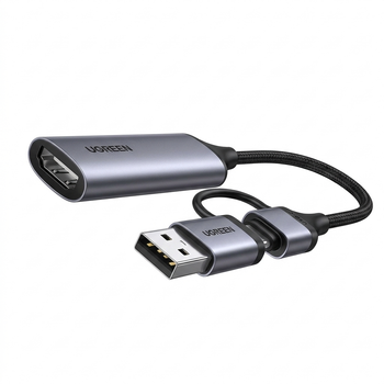 Карта UGREEN відеозахоплення HDMI 4K для Switch/PS5/стрімів