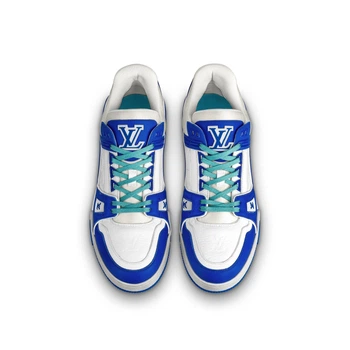 Кросівки Louis Vuitton LV Trainer White Blue Sneaker 43