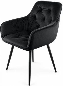 Стул/кресло на кухню TABITI Perfect Home Черный Польша Sic Velluto 20 Black
