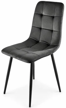 Стул/кресло на кухню PM-003 Perfect Home Графит Польша Sic Velluto 19 Graphite