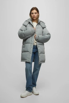 Куртка Pull & Bear сірий SKDQA190 S