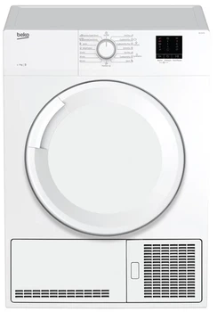 Сушильный аппарат Beko конденсационный, 7 кг, класс B, 54 см, белый