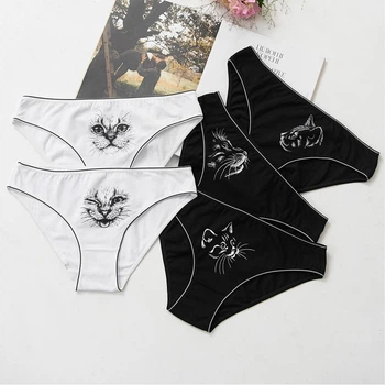 Трусы женские слипы 2XL рисунок 20378 - 5 шт