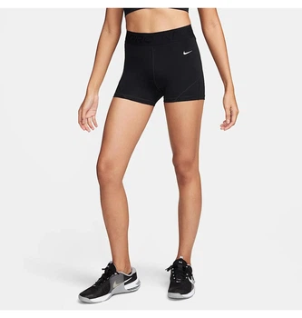 Шорты женские Nike Pro Dri-Fit Mid-Rise 3In Short Black M Черный FN3136-010