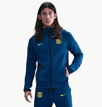 Кофта мужская Nike Tech Fleece Barcelona Blue M Синий FZ1274-432
