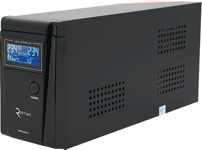 ДБЖ Ritar RTSW-600ND12 LCD 360 Вт (YT28948)