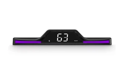 Универсальный автомобильный GPS-спидометр HUD G15 - Цифровой дисплей скорости, компас, часы, счетчик пробега