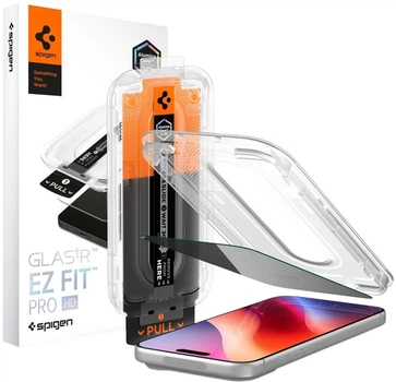 Защитное стекло Spigen Glas.tr Ez Fit Pro HD AC Privacy для Apple iPhone 18 Pro Max (8800337251630)