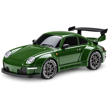 Машинка на радиоуправлении для дрифта 1:24 4WD — RC Drift Car, 2.4 GHz, LED, зеленая