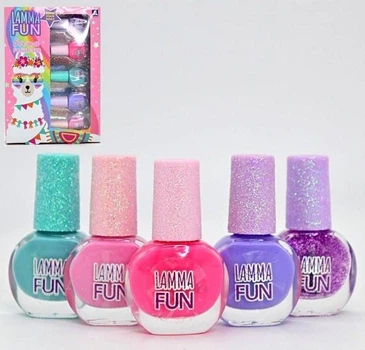 Набор детских лаков Lama Fun, 5 шт