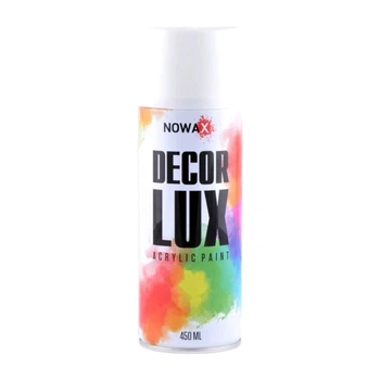 Краска автомобильная акриловая Nowax NX48014 Traffic White белая 450 мл