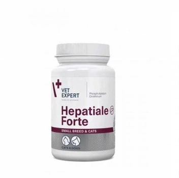 Харчова добавка для котів і собак малих порід Vet Expert Hepatiale Forte Small для підтримки та захисту печінки, 1 капсула