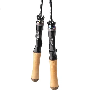 Удилище FishingFans Lanxi 2.0 Makou для ловли на приманки, кольцо Fuji, сверхлегкое, ультралегкое, карбоновое, для микрорыбалки, 1,56 м, рукоятка типа "пистолет", пробковая рукоятка.