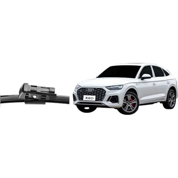 Щетки стеклоочистителя YITU Audi Q5/Q5L без рамок, для Audi Q5/Q5L, оригинальный заводской размер (1 пара), высококачественная резиновая прокладка.