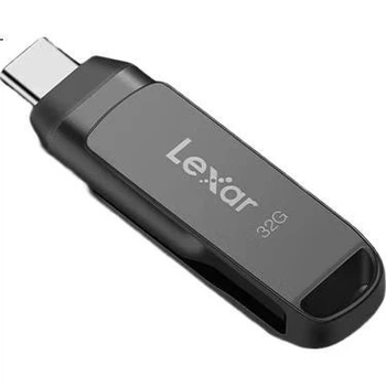 Флеш пам'ять USB Lexar D400 32GB USB 3.2 Gen1 + Type-C