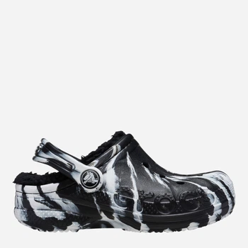 Дитячі крокси-сабо утеплені Crocs 211916 27-28 (C10 US) Чорний/Білий (1159858576)