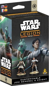 Додаток до настільної гри Atomic Mass Games Star Wars Legion 2.0: Customizable Jedi General & Knight (841333132903)