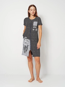 Халат Rukim M темно-серый 8067