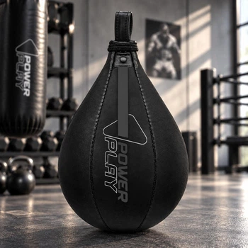 Пневмогуша боксерская PowerPlay 3061 Ultra Series черная D26см.