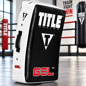 Макивара TITLE Boxing Gel Grandiose Strike Shield 2.0 Black/White