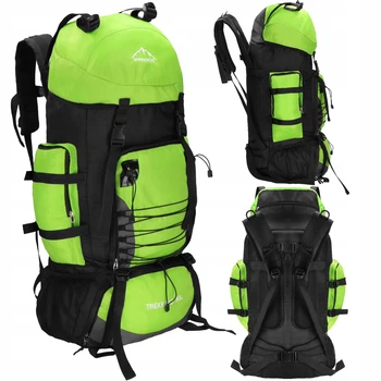 Рюкзак туристичний Springos 90 л CS0131 Black/Green