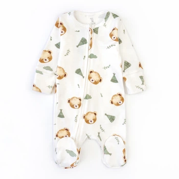 Человечек для младенца Dexter`s с мишками baby bear 62 см молочный