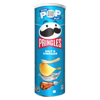 Чіпси картопляні Pringles Salt & Vinegar зі смаком солі та оцту 165 г (5053990127733)