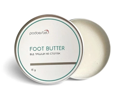 Батер від тріщин на стопах «Евкаліпт» Podoestet Foot butter, 35 г
