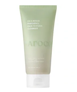 Очисна маска-пінка з центелою і пантенолом Arocell Cica Repair Panthenol Pack-to-Foam Cleanser, 120 мл
