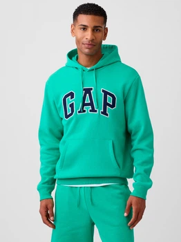 Худи утепленное мужское GAP 156922226 S Зеленое (1162445666)