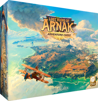 Gra planszowa Rebel Lost ruins of Arnak: Adventure chest (edycja angelska) CGE00129 (8594156311292)