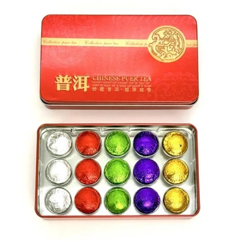 Подарунковий набір пуеру Chinese Puer Tea Р-2524-15-С 15 шт 5274044