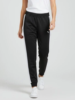 Спортивные штаны женские Puma T7 Knitted Pants 69246701 L Черные (4069162204585)