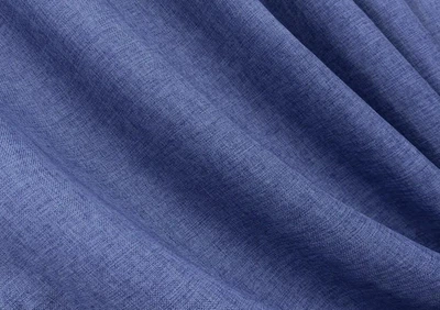 Комплект штор льон мішковина 2х2,7м 2 шт. Колір синій