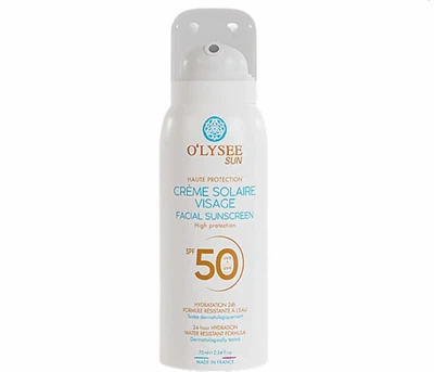 Сонцезахисний крем для обличчя та тіла O'LYSEE Facial Sunscreen SPF 50 75 мл (3520710011570)