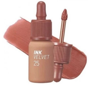 Матовый тинт для губ Peripera Ink Velvet 025 Cinnamon Nude 4g