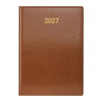 Ежедневник Brunnen 2027 Стандарт Soft, коричневый (73-795-36-707)