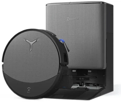 Робот-пилосос з вологим прибиранням ECOVACS Deebot T90 Pro Omni Black