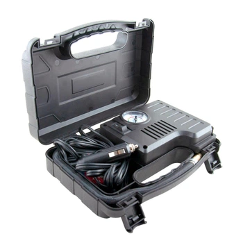 Компресор автомобільний Storm Compact Power 20600 max тиск 7Атм продуктивність 15 л/хв потужність 60 Вт 12В живлення від прикурювач манометр кейс чорний