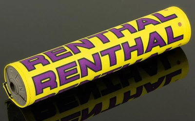 Защитная подушка на руль Renthal SX Pad 10 дюймов Vintage жовті