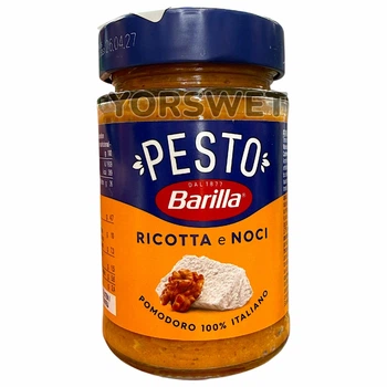 Соус песто Barilla Pesto Ricotta e Noci з сиром Рікотта, томатами та волоським горіхом 190 г (0047)
