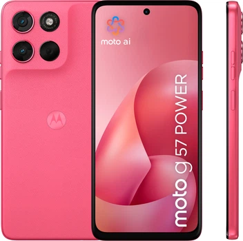 Мобильный телефон Motorola Moto G57 Power 8/256GB Pink Lemonade (1213093)