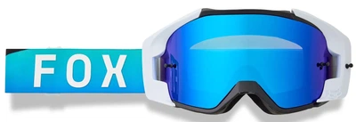 Очки-маска Fox Vue Spire бирюзовые, линза зеркальная серебряная