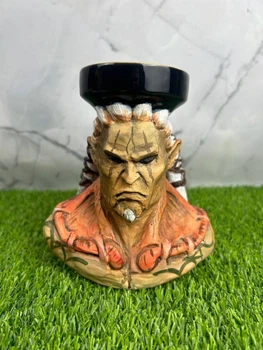 Чаша для кальяна Monster Bowls BAIUM Lineage II — коллекционная глазурированная чаша ручной работы в эксклюзивном образе персонажа